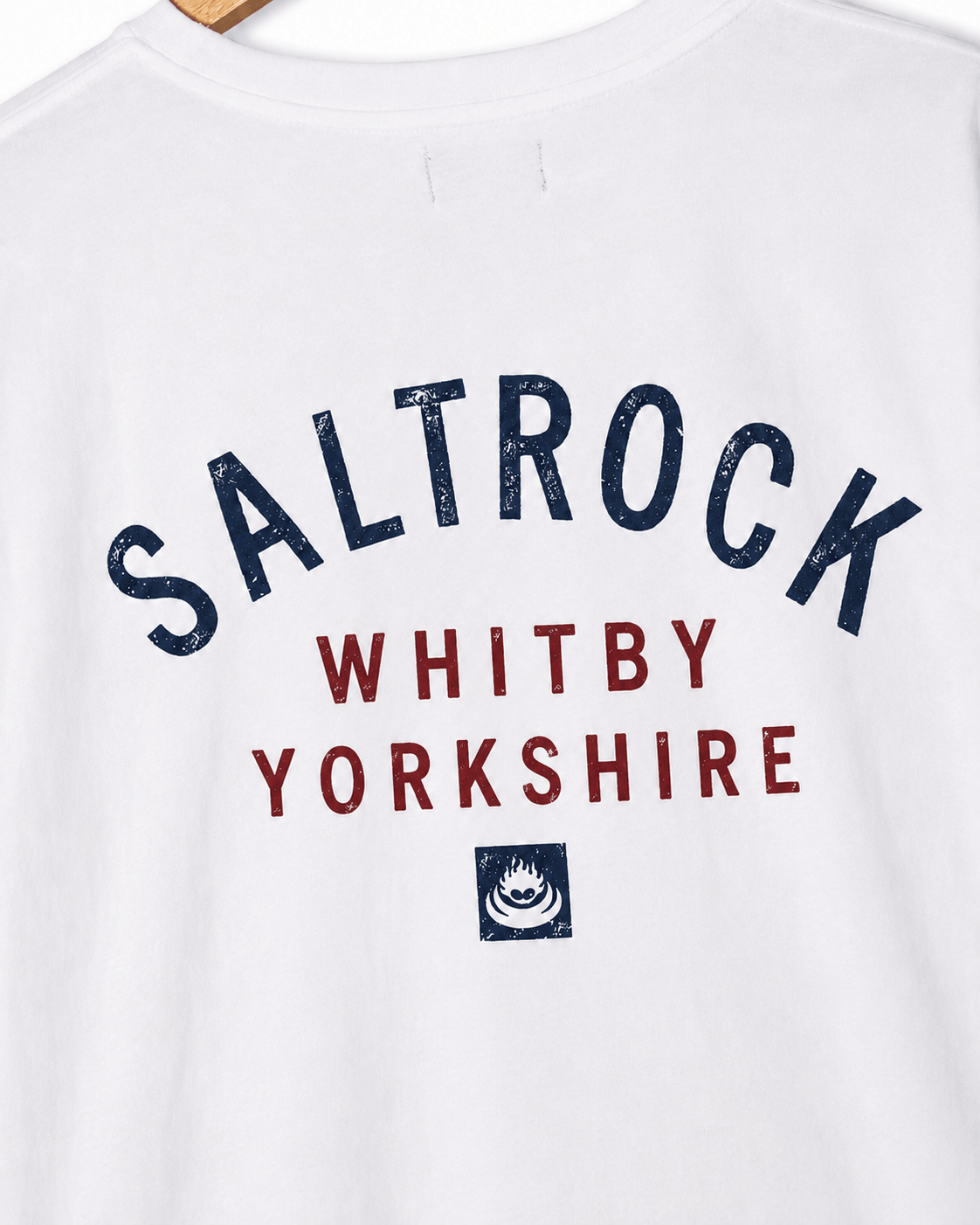 Whitby Mens Location T-Shirt in White