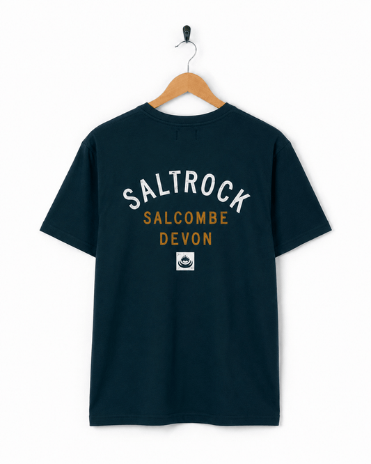 Salcombe Mens Location T-Shirt in Blue
