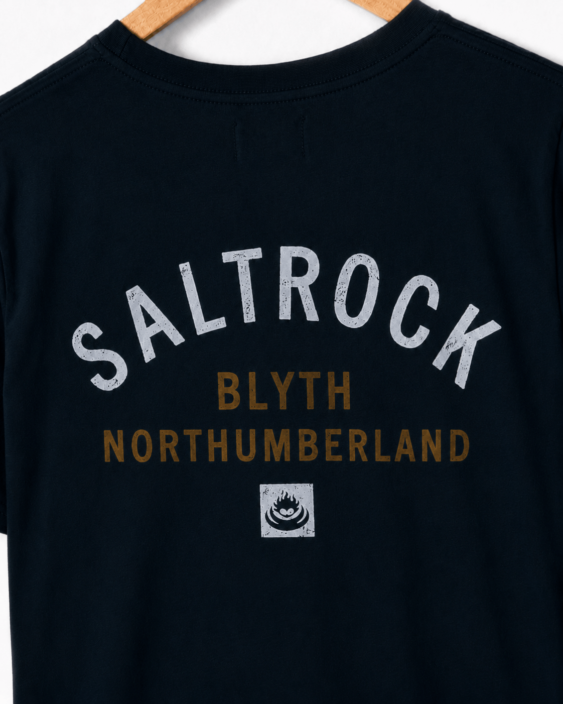 Blyth Mens Location T-Shirt in Blue