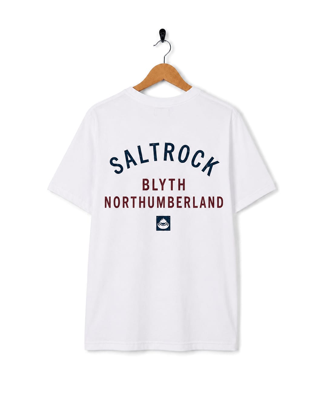 Blyth Mens Location T-Shirt in White