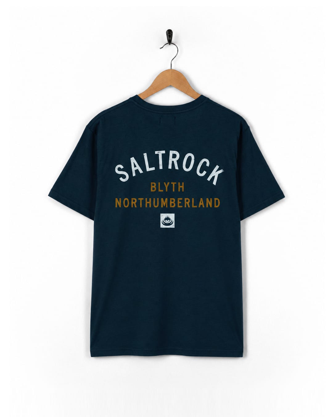 Blyth Mens Location T-Shirt in Blue