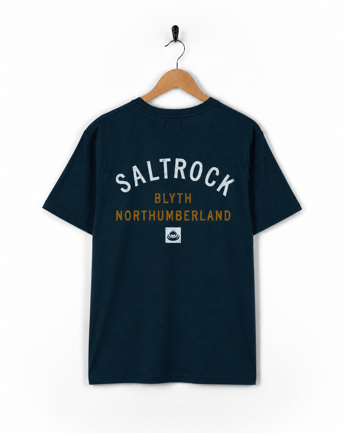 Blyth Mens Location T-Shirt in Blue