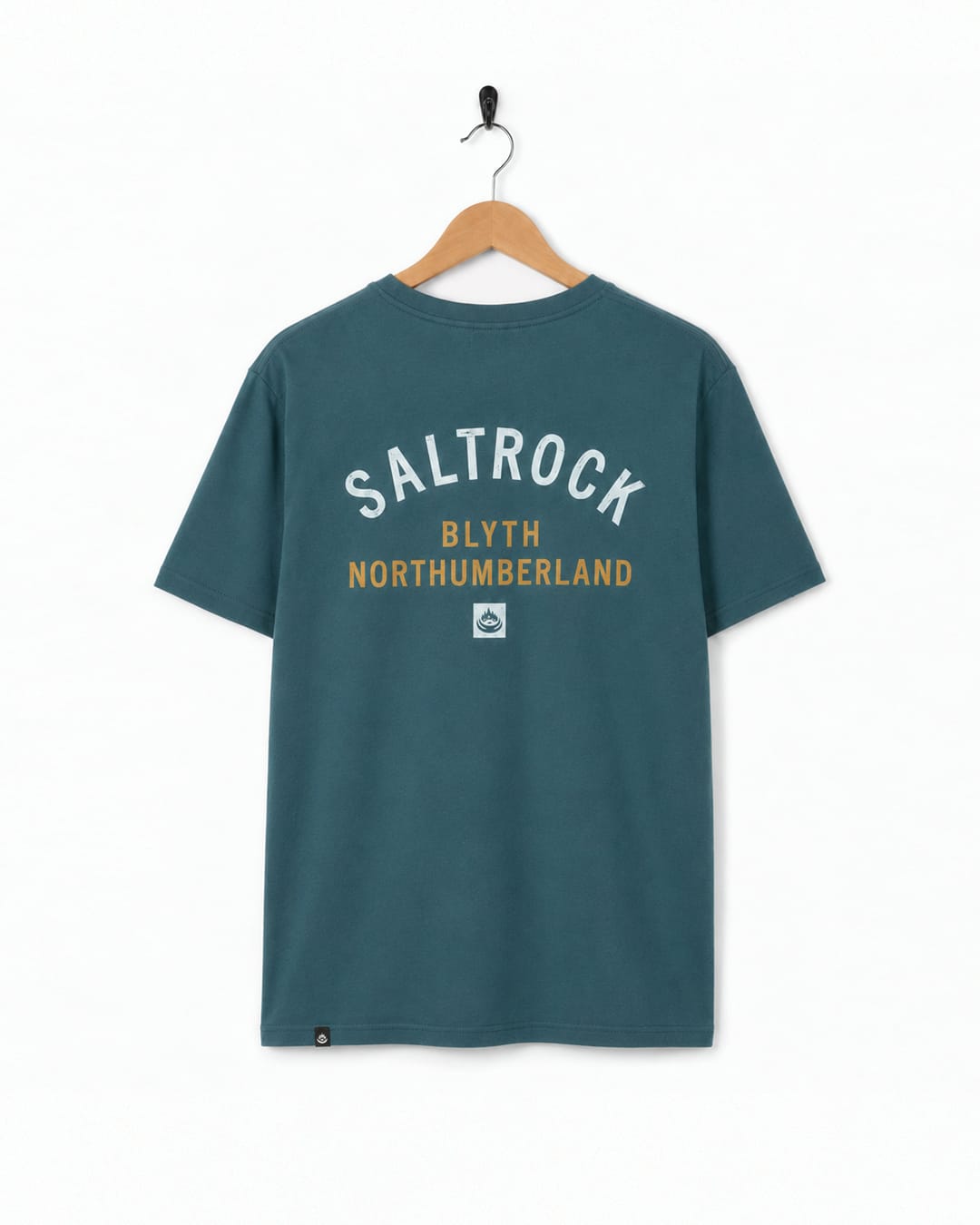 Blyth Mens Location T-Shirt in Teal