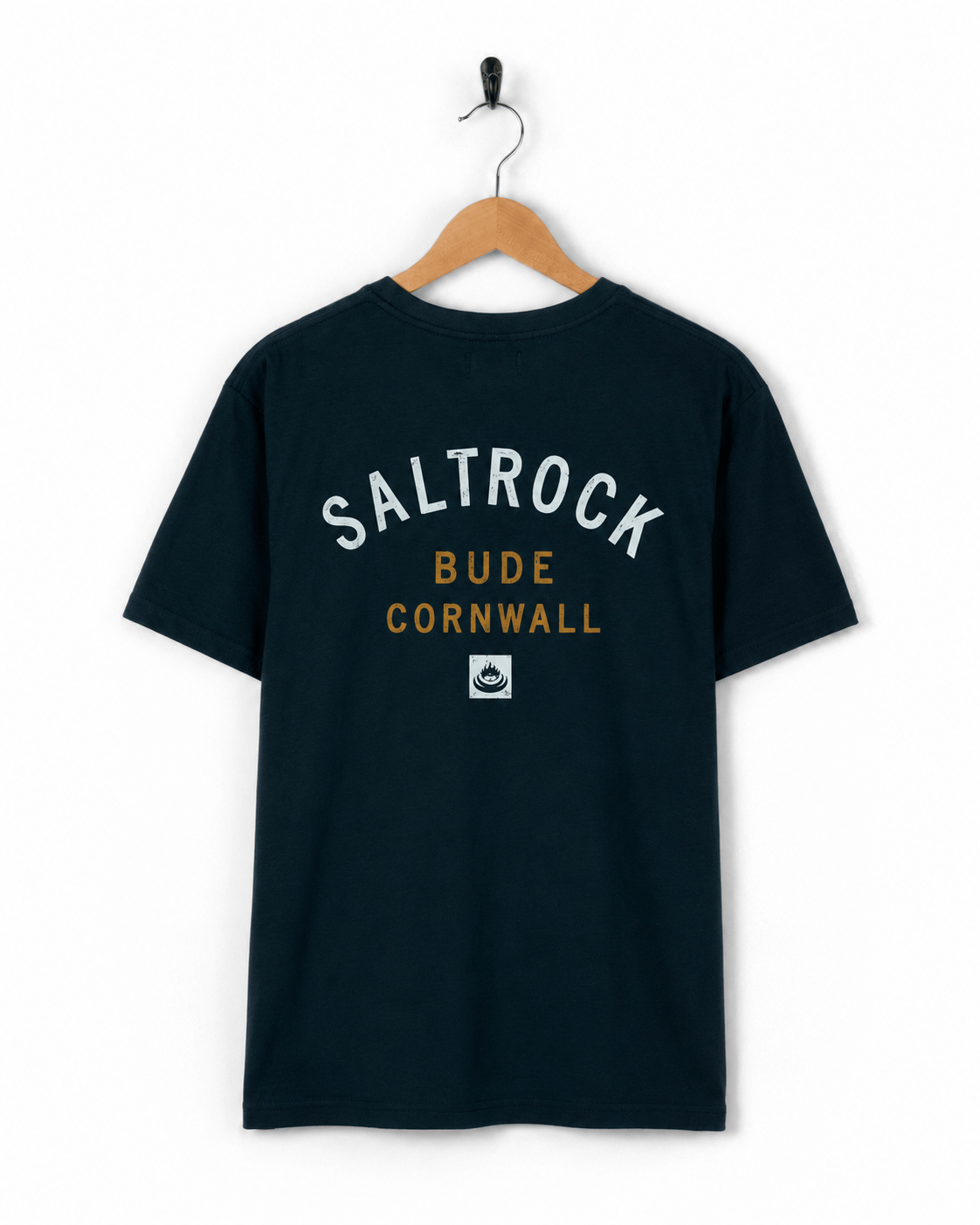 Bude Mens Location T-Shirt in Blue
