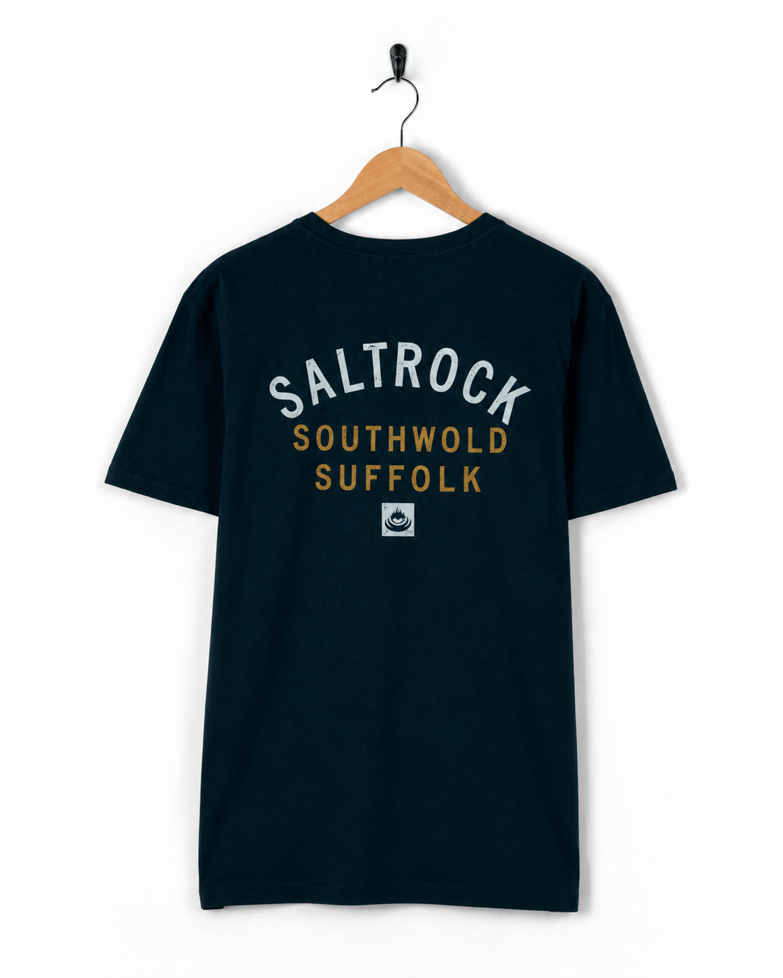 Southwold Mens Location T-Shirt in Blue