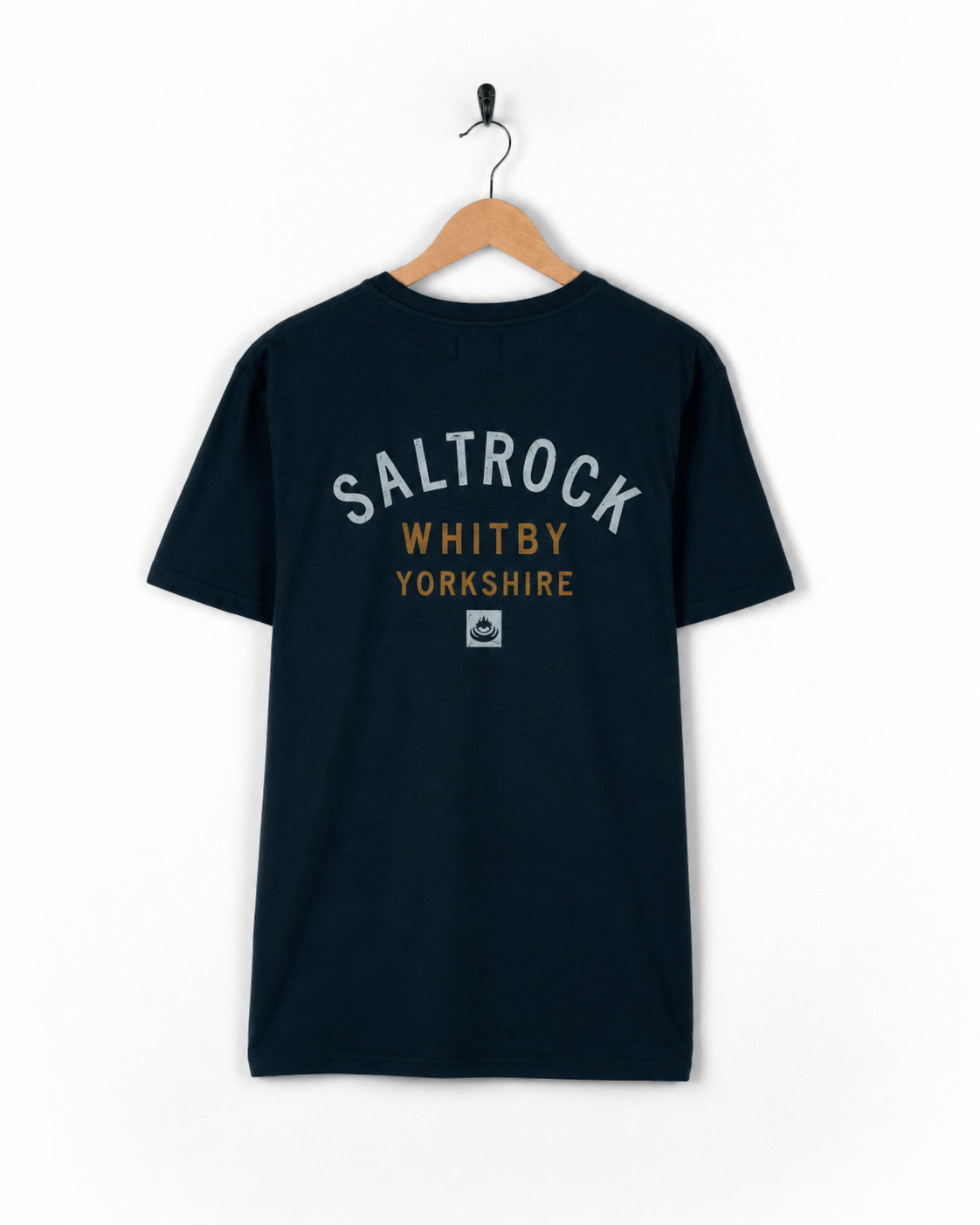Whitby Mens Location T-Shirt in Blue