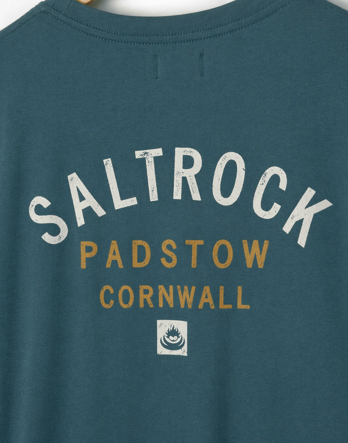 Location Padstow Mens T-Shirt in Teal