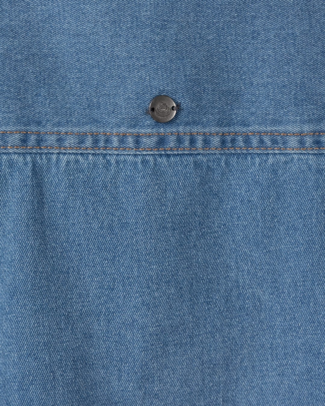 Orea Womens Denim Shirt Dress in Blue