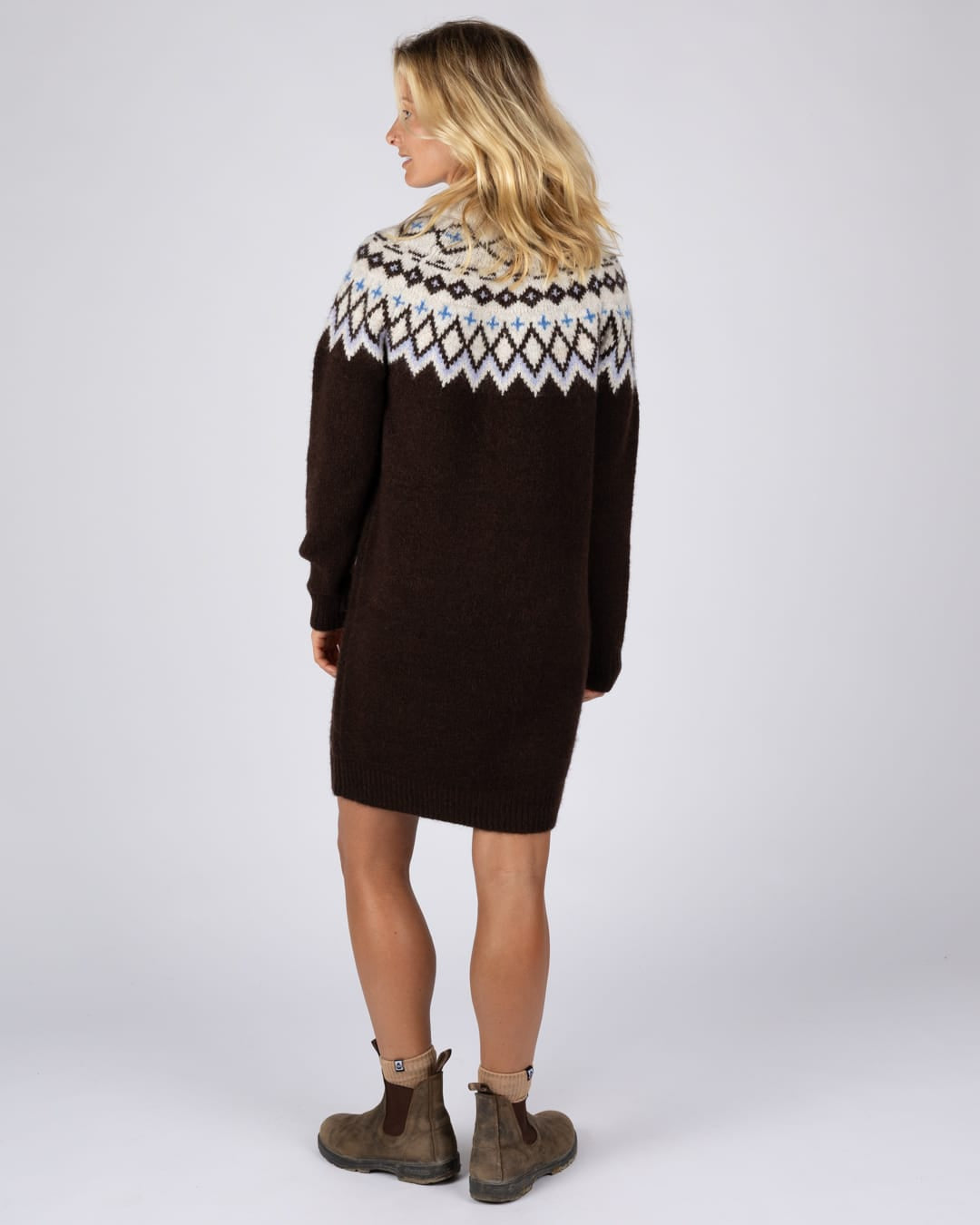Fern - Dress - BROWN
