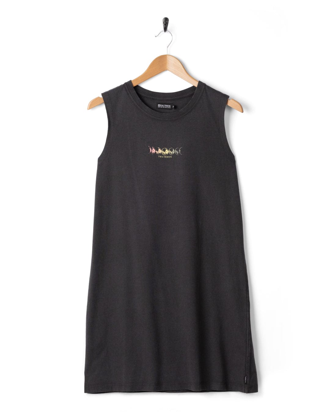 Make Magic - Womens Tank Dress - Dark Grey