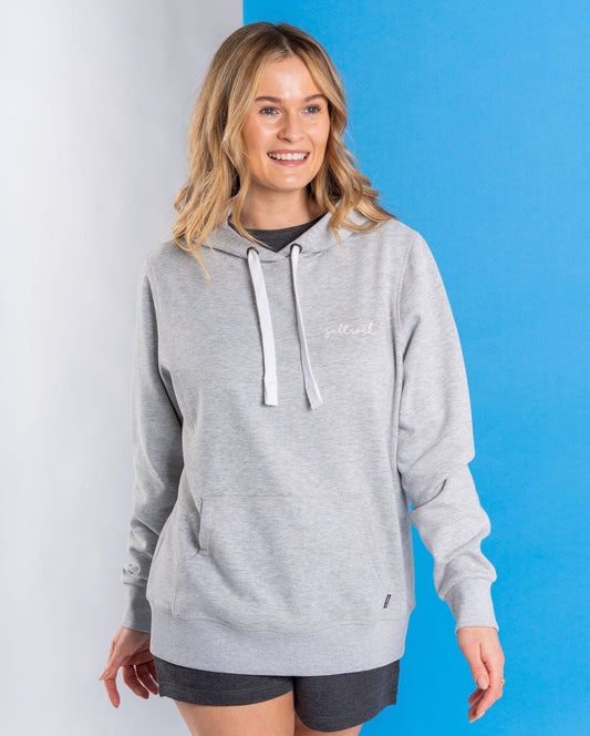 Velator - Womens Pop Hoodie - Grey