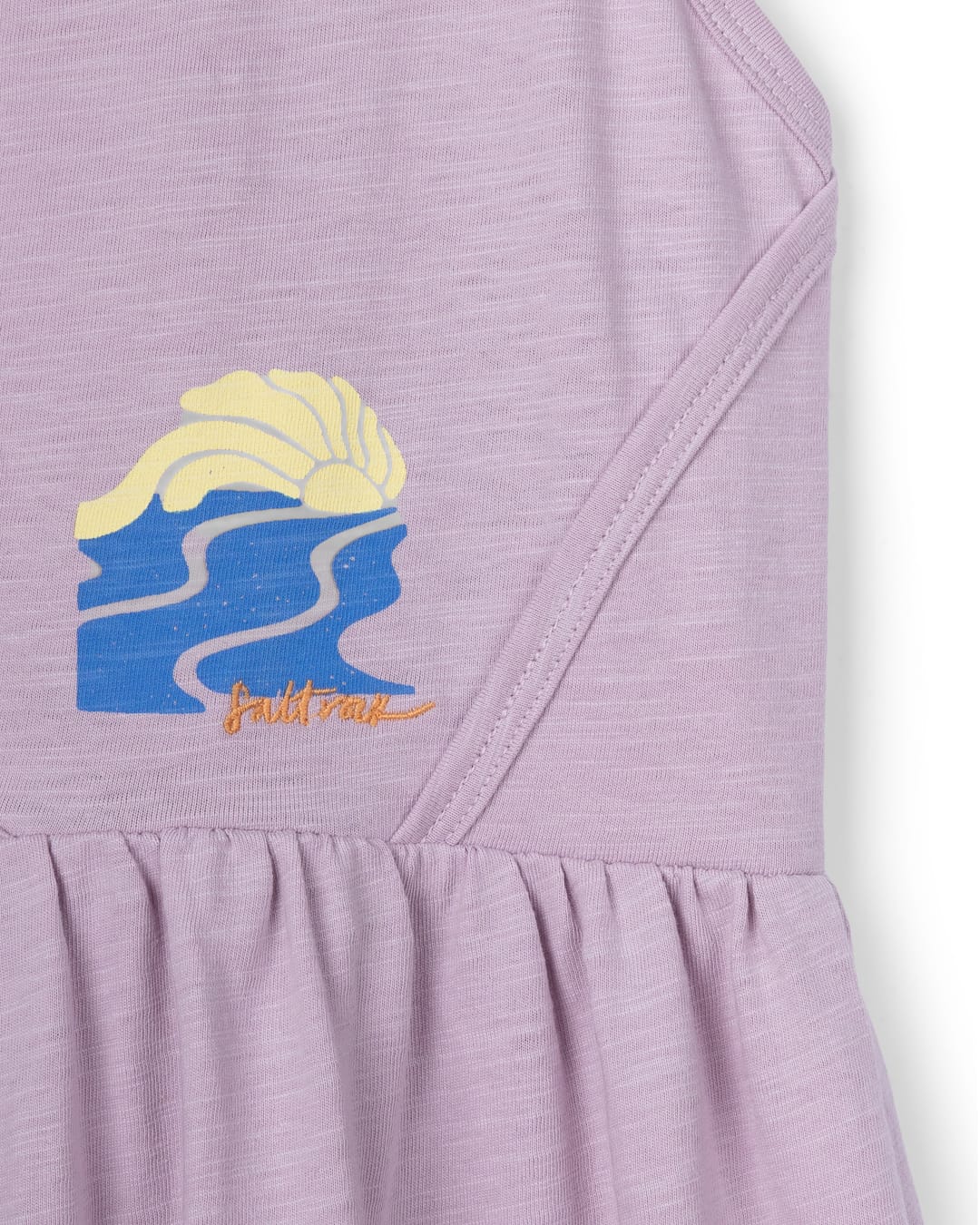 Vacay Kids Dress in Purple