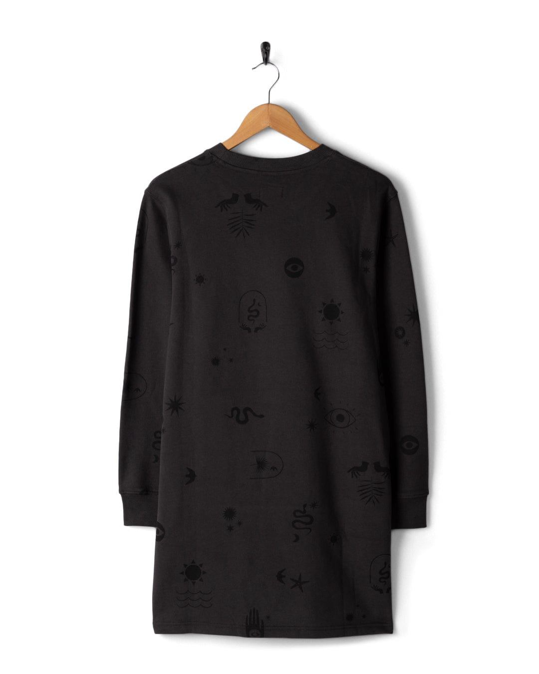 Spirit - Womens Sweat Dress - Dark Grey