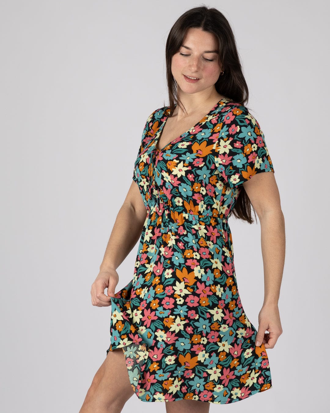 Holidaze - Womens Mini Dress - Multi