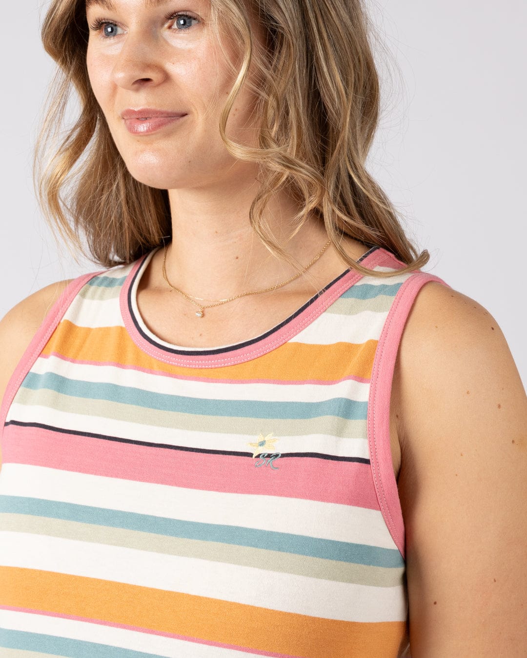 Junet Womens Midi Dress in Multi