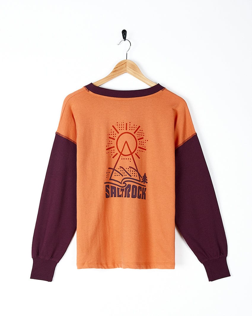 Saltrock Elissa - Womens Boxy Sweat - Orange.