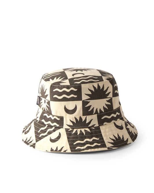 Equinox - Reversible Bucket Hat - Cream/Grey