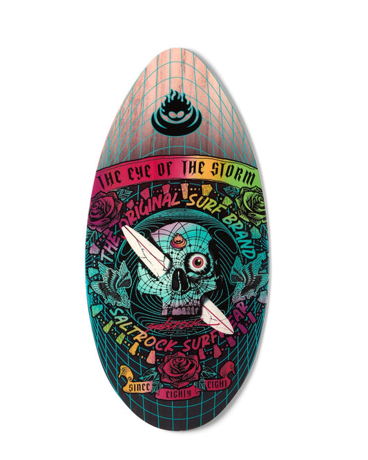 Eye Of The Storm - 41" Skimboard - Black