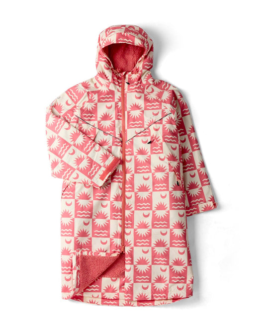 Recycled Changing Robe -  Equinox - Coral