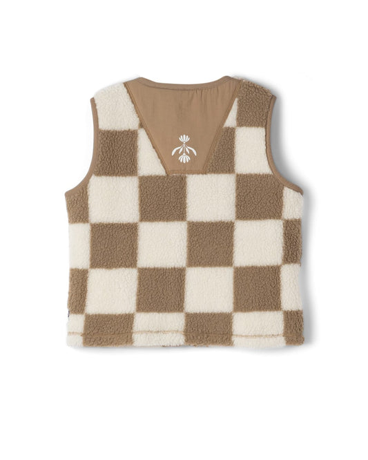 Calla Kids Outerwear Gilet In Light Brown