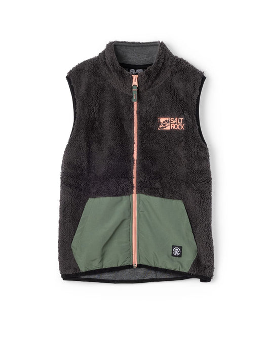 Target Tok Kids Fleece Gilet In Grey