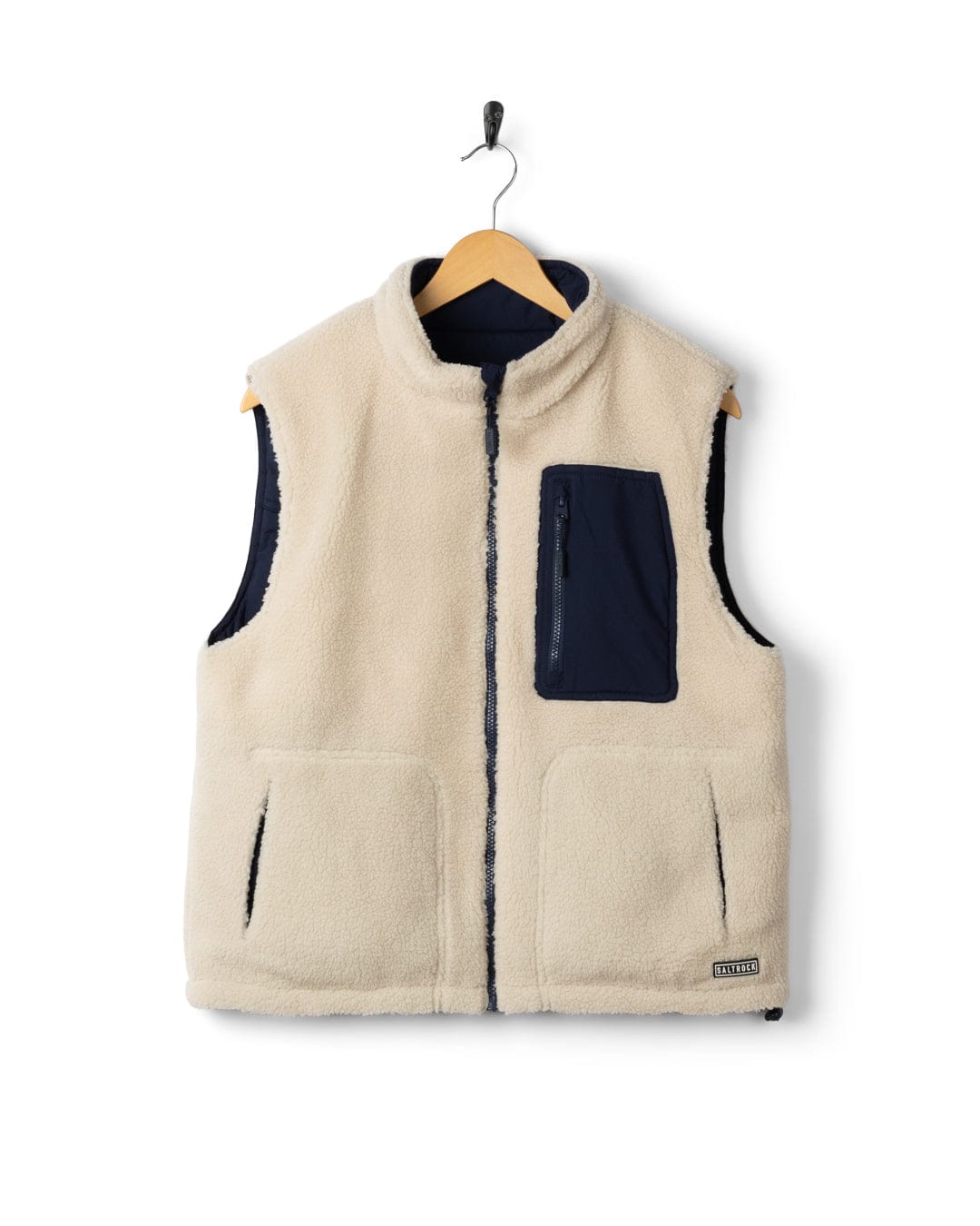 Astra Borg - Womens Reversible Gilet - Navy