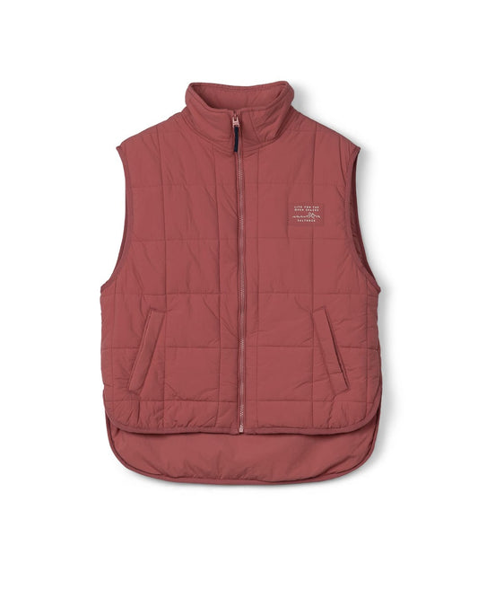 Montana Womens Gilet In Pink