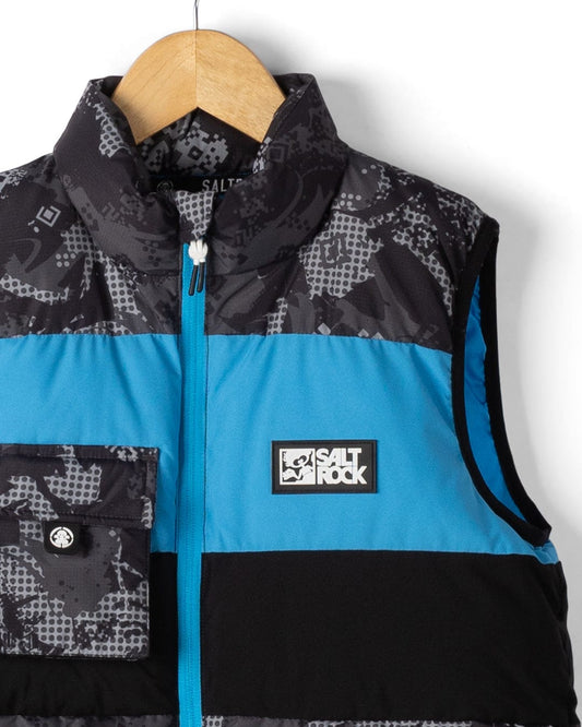 Destroya Digi - Kids Water Resistant Gilet - Black