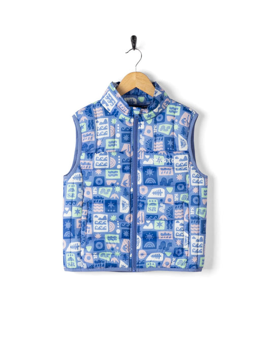 Venture - Kids Water Resistant Gilet - Blue