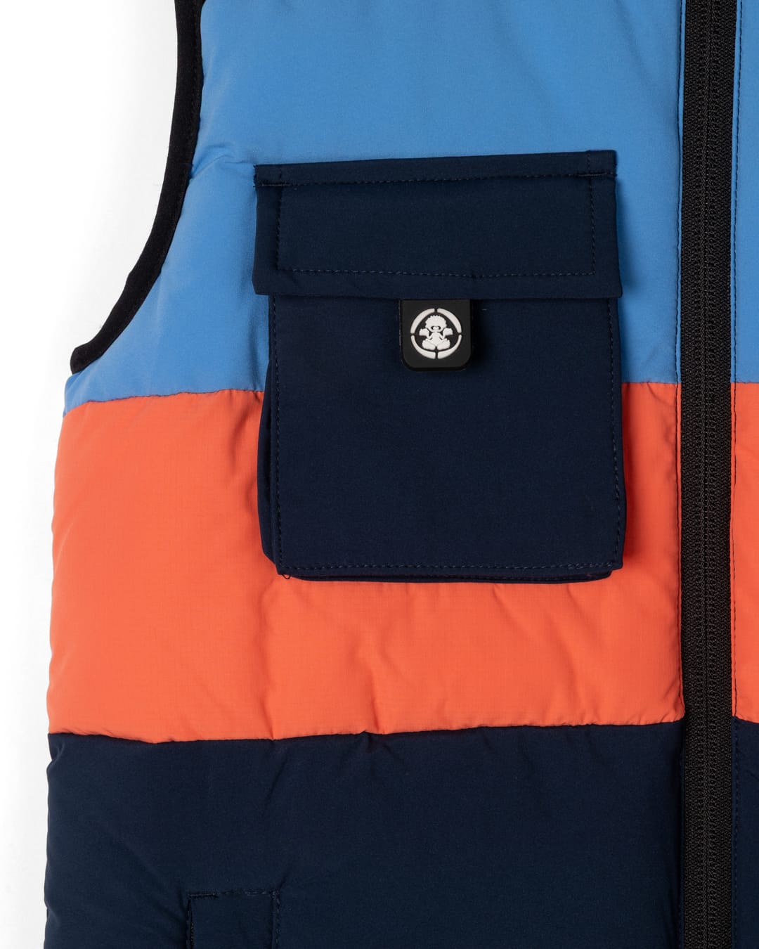 Destroya 26 Kids Water Resistant Gilet in Blue