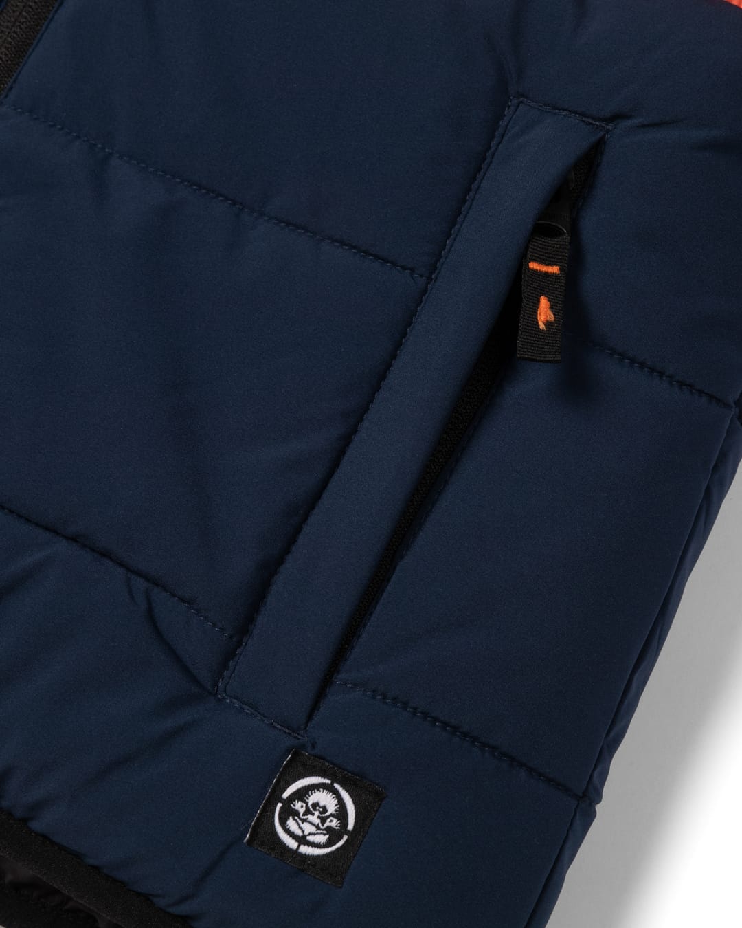 Destroya 26 Kids Water Resistant Gilet in Blue
