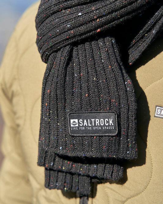A stylish Saltrock Heritage - Scarf - Black.