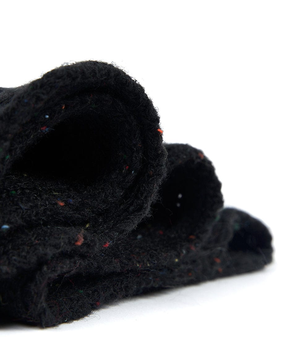 A pair of warm Saltrock Heritage - Scarf - Black wool socks.