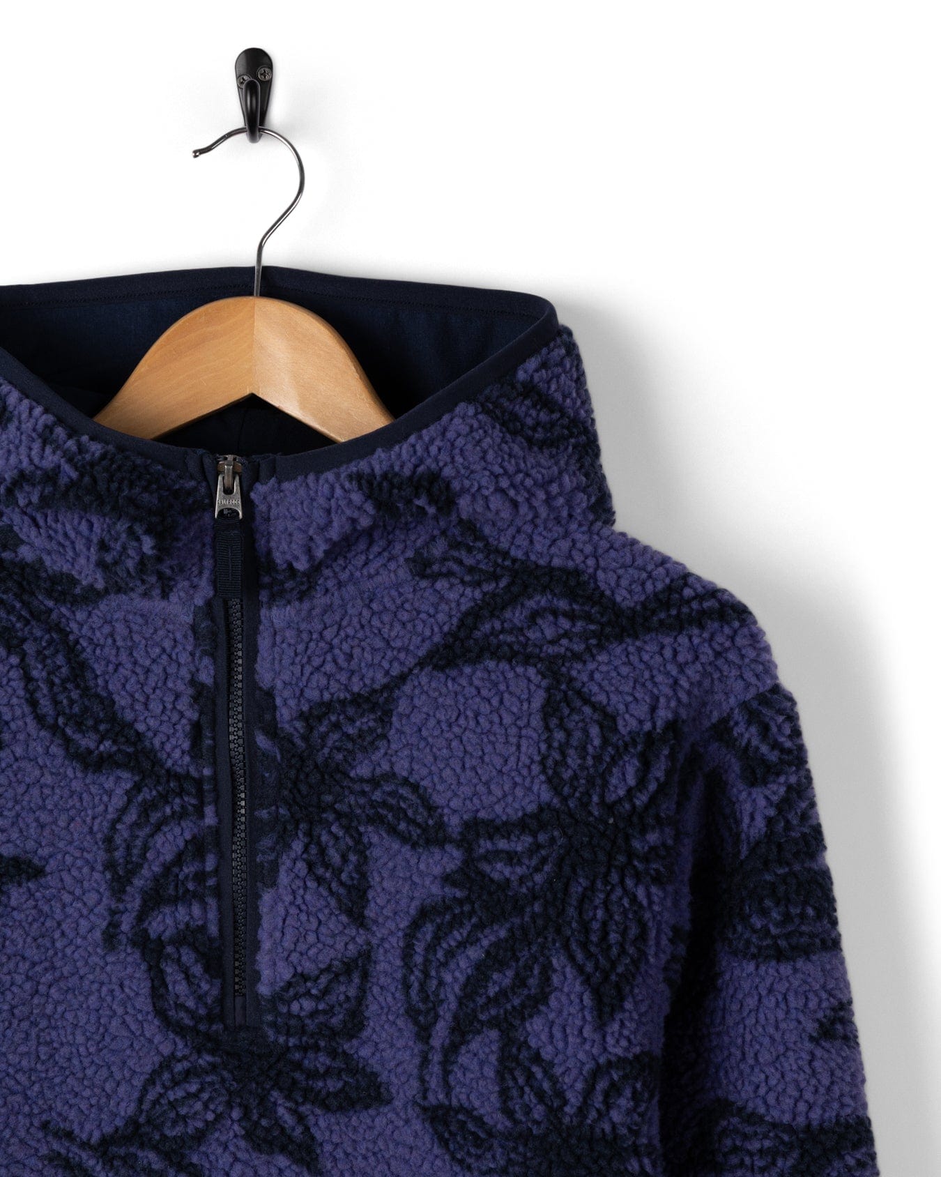 Autumn - Womens Hooded Fleece - Purple