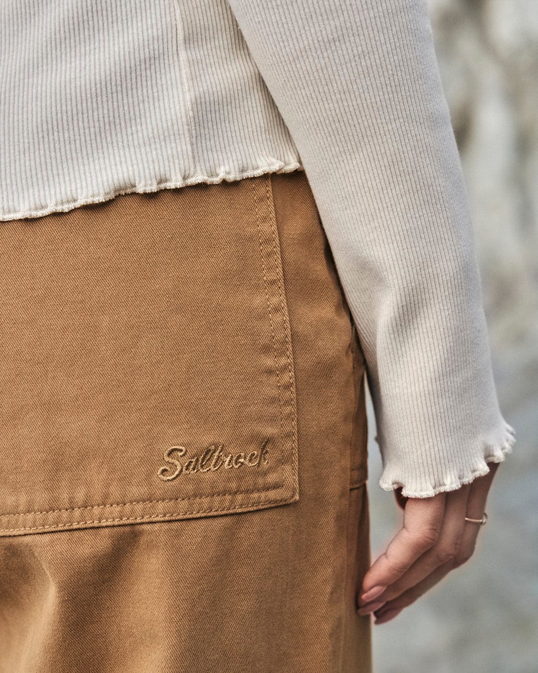 Saltrock Hilda Twill - Womens Trouser - Light Brown offering ultimate comfort.