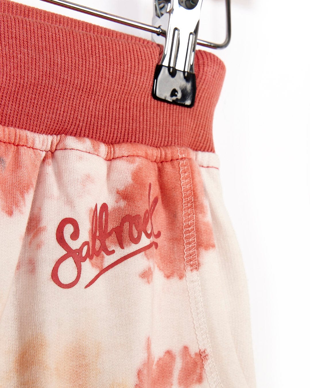 A pair of Hippy - Kids Tie Dye Jogger - Multi shorts with the Saltrock brand name on them.