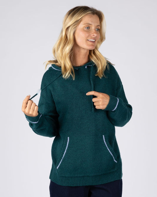 Birch - Hooded - DARK GREEN