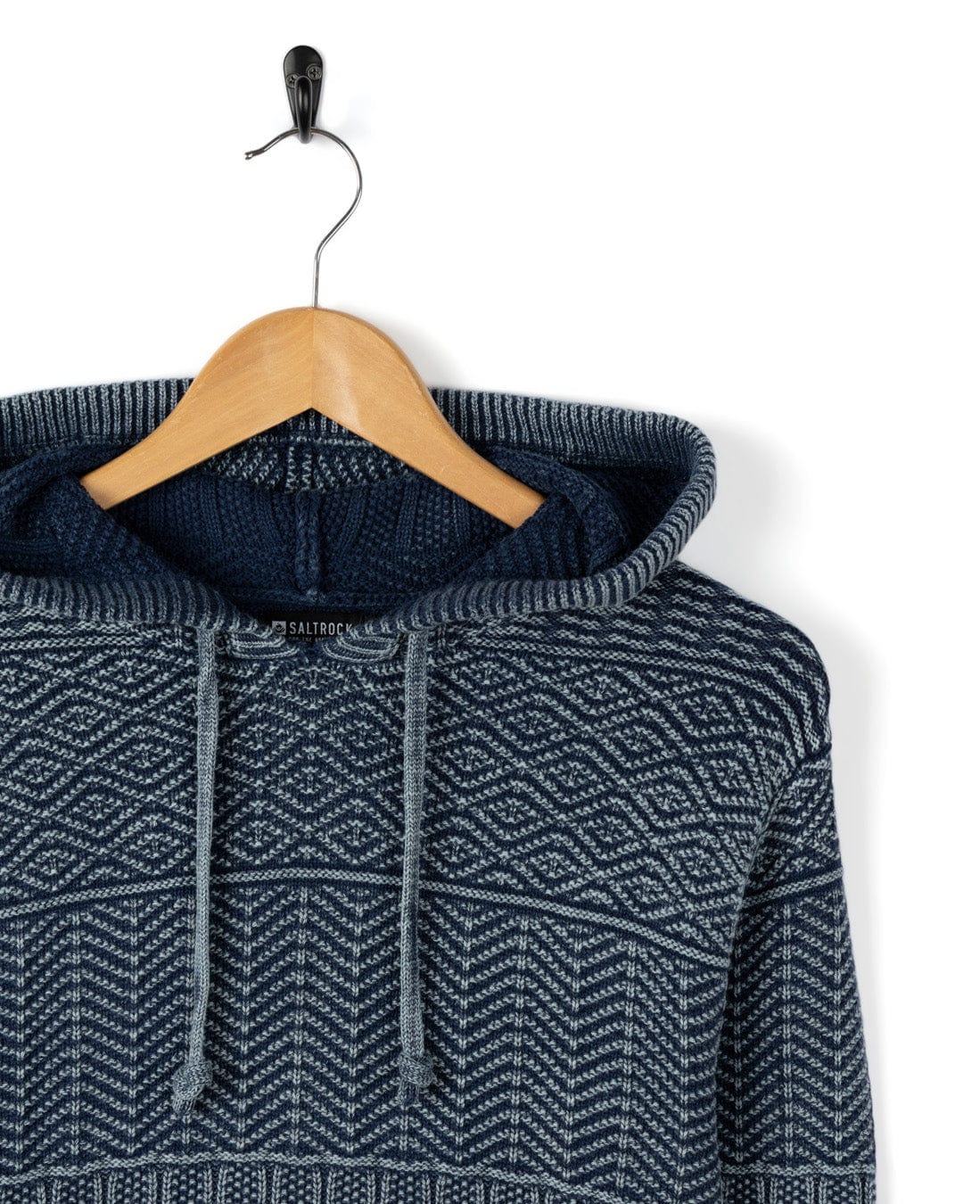 Noa - Womens Hooded Jumper - Blue