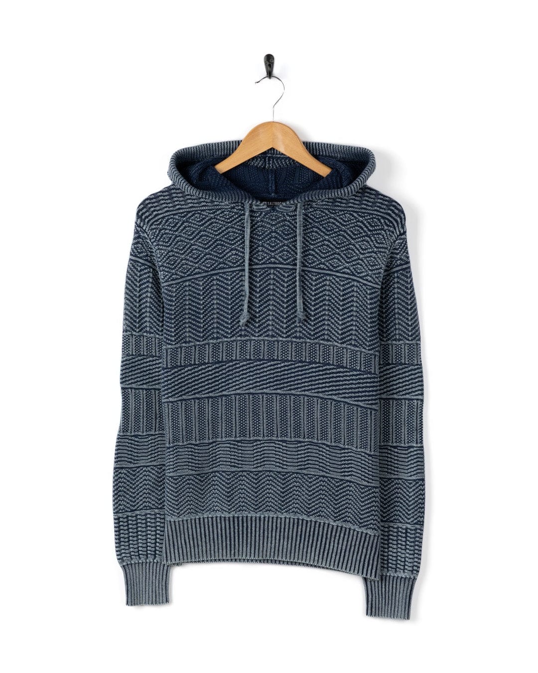 Noa - Womens Hooded Jumper - Blue