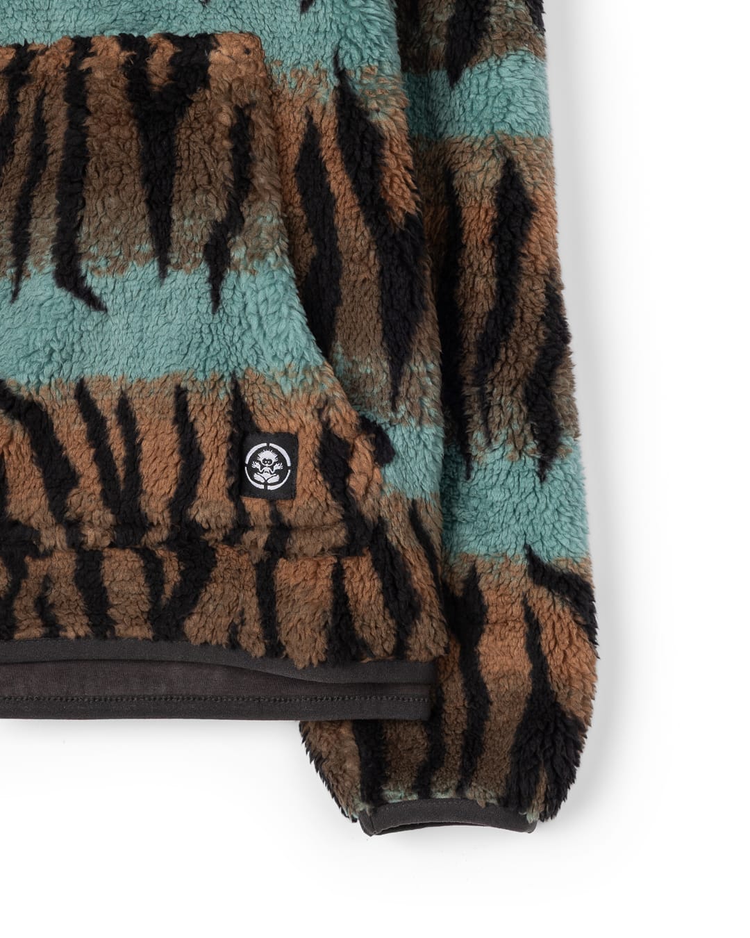 Tiger Target Kids Fleece In Brown