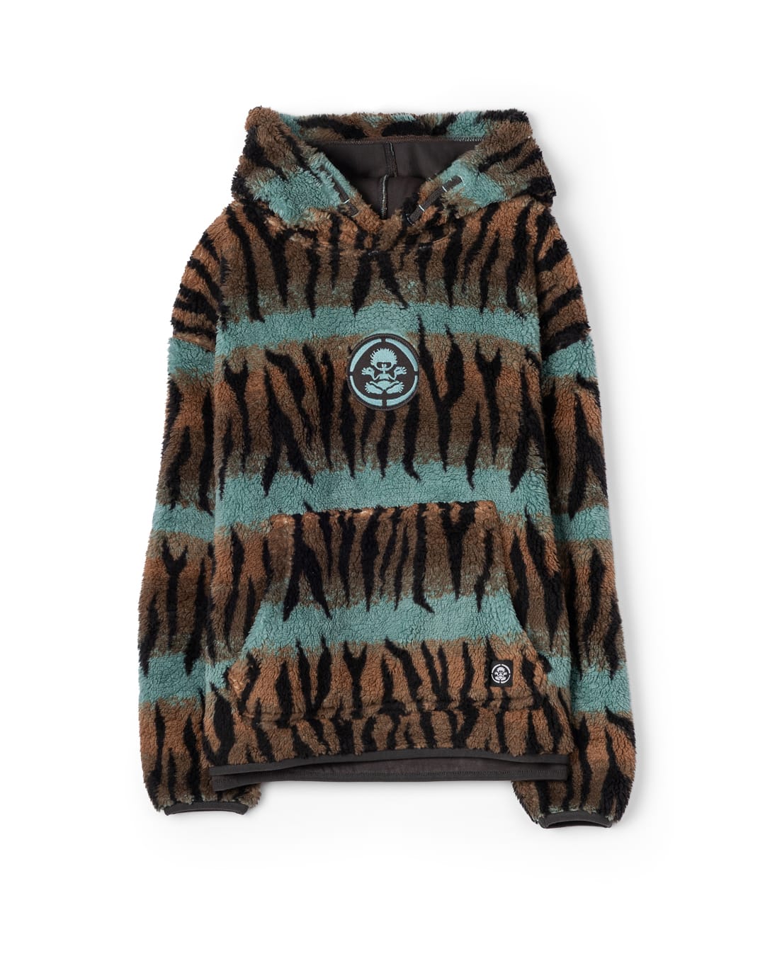 Tiger Target Kids Fleece In Brown