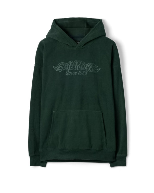 Heritage Rockies Mens Oversized Fleece in Dark Green