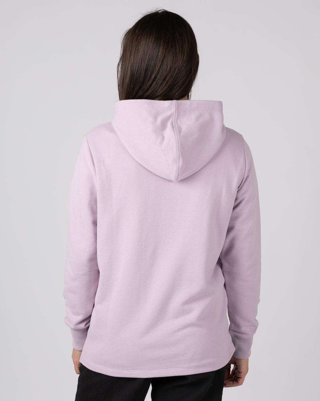 Better Days  Womens Pop Hoodie in Purple