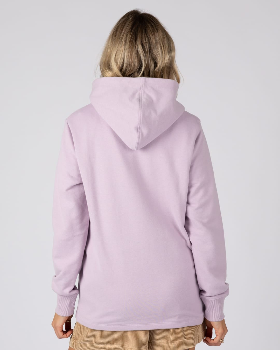 Better Days  Womens Pop Hoodie in Purple