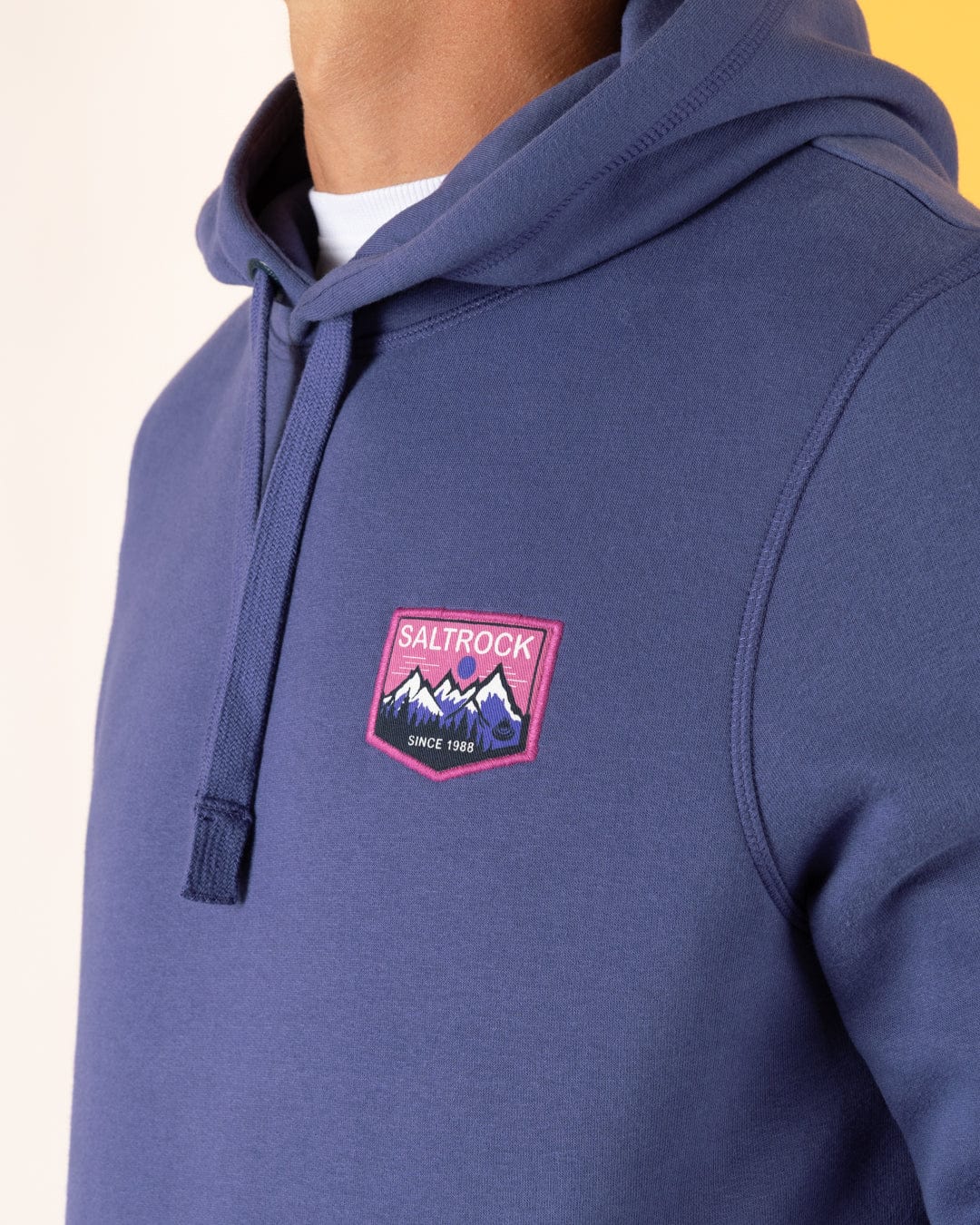 Uplands - Mens Pop Hoodie - Purple