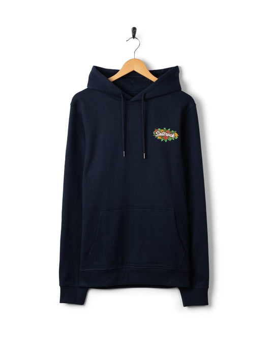 Surfshack Wales - Mens Pop Hoodie - Blue