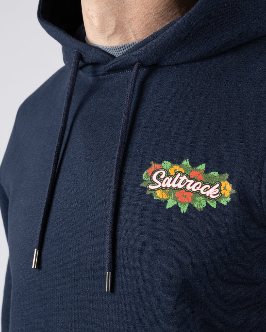 Surf Shack Wales - Mens Pop Hoodie - Blue