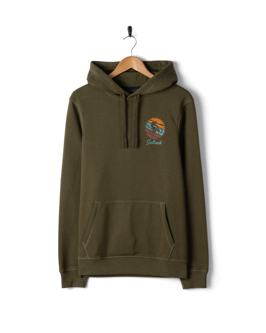 Mtb Colour - Mens Pop Hoodie - Green - AW25