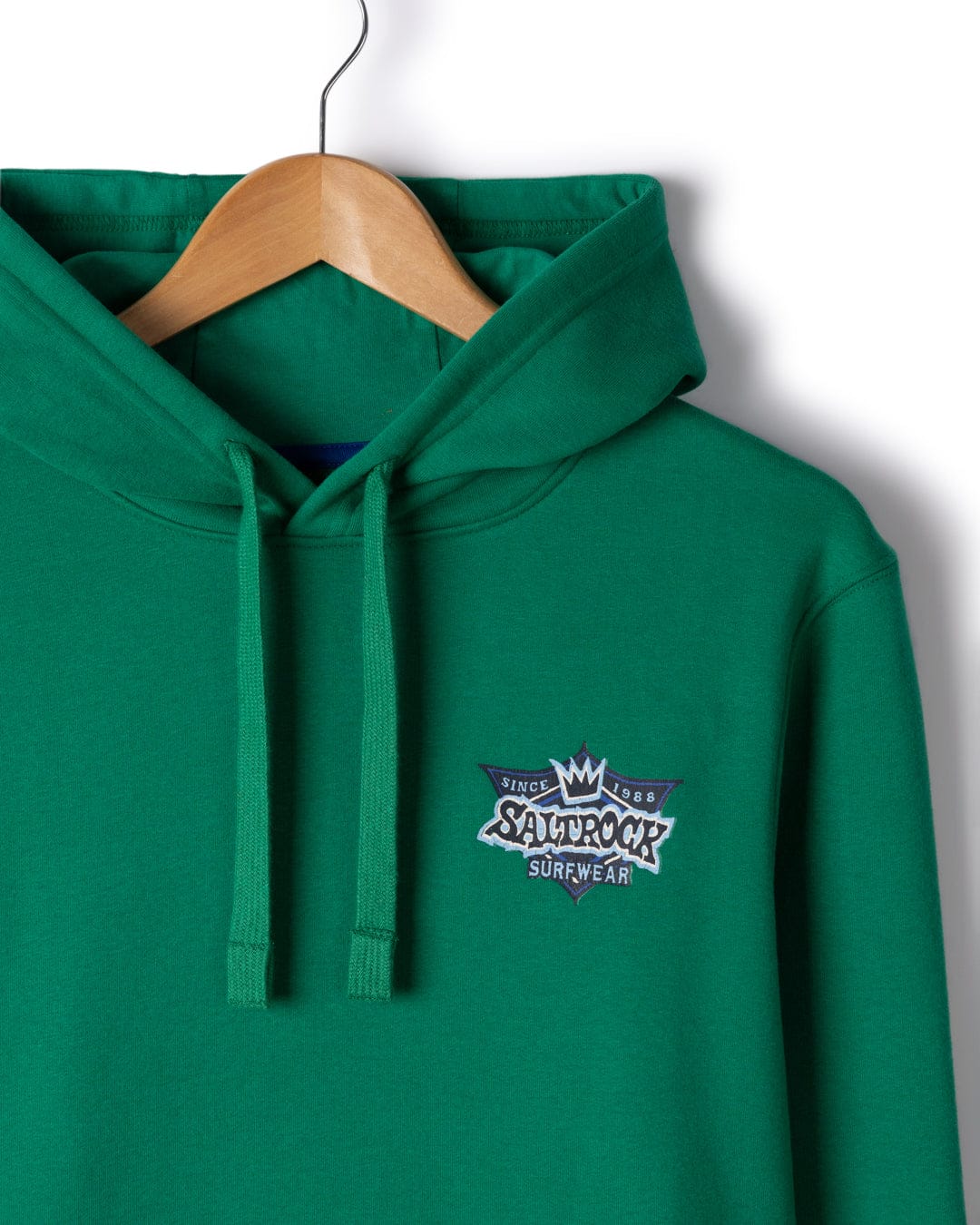 Heritage Shield - Mens Pop Hoodie - Green