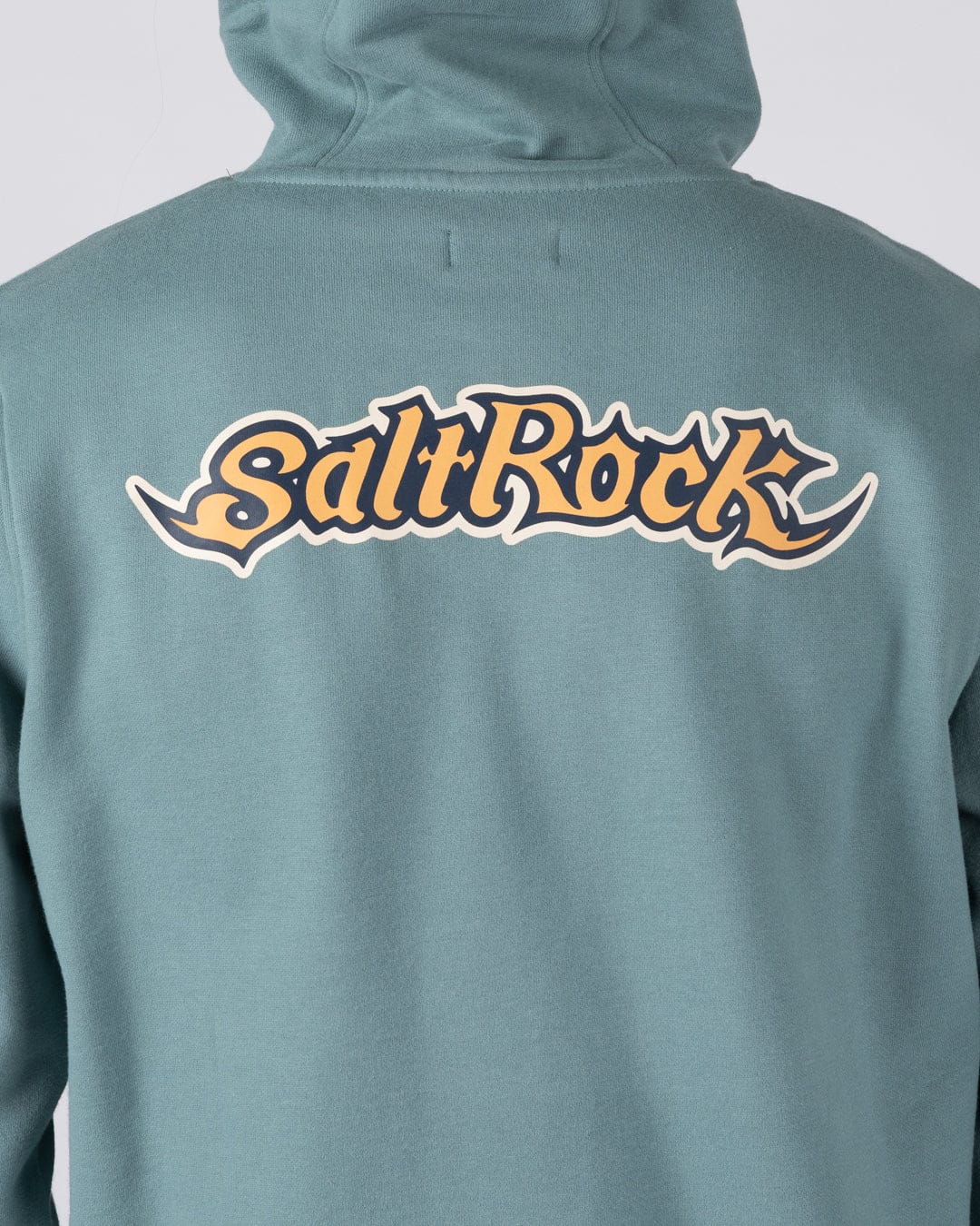 Heritage Logo  Mens Pop Hoodie in Blue